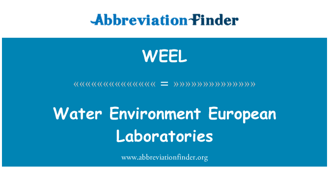 WEEL: Ilma ambjent laboratorji Ewropej