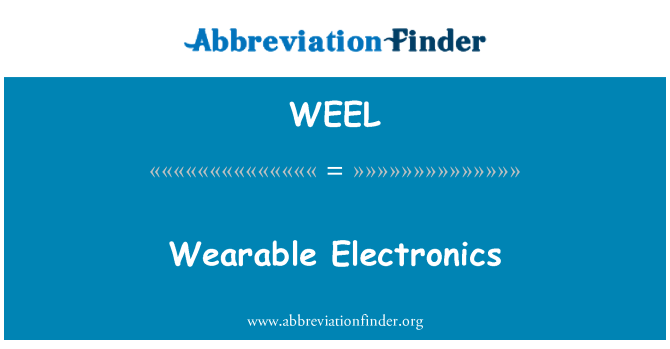 WEEL: אלקטרוניקה לביש