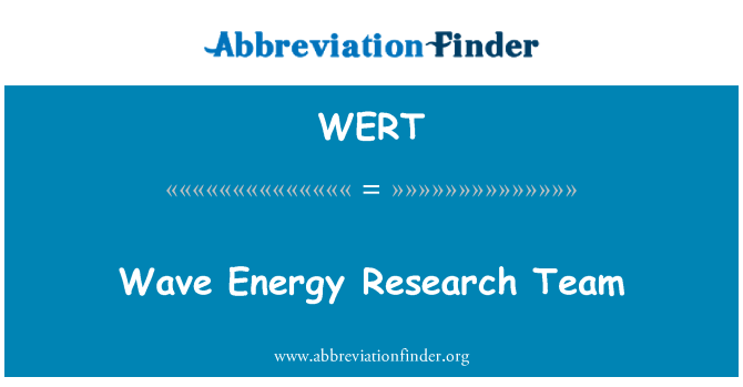 WERT: Tim riset energi gelombang