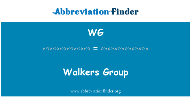 WG: Walkers Group