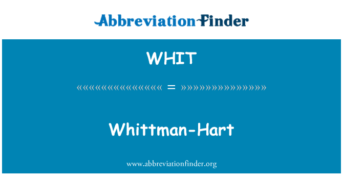 WHIT: Se sèf Whittman