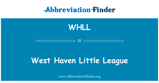 WHLL: Punent Haven lega ftit
