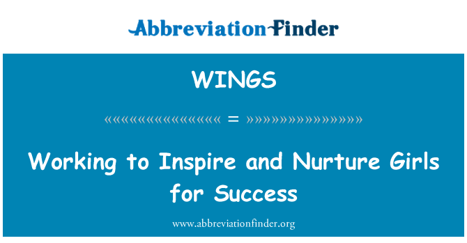 WINGS: Lavorando per ispirare e nutrire le ragazze per il successo