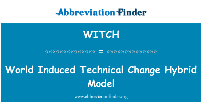 WITCH: Monde par chanjman teknik Hybrid modèl