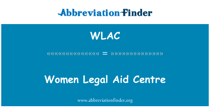 WLAC: Kvinnor rättshjälp centrum