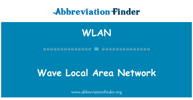 WLAN: Onda rete locale