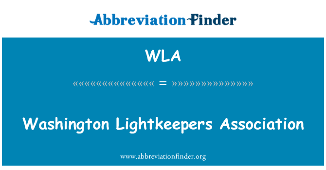 WLA: Washington Lightkeepers asosiyasyon