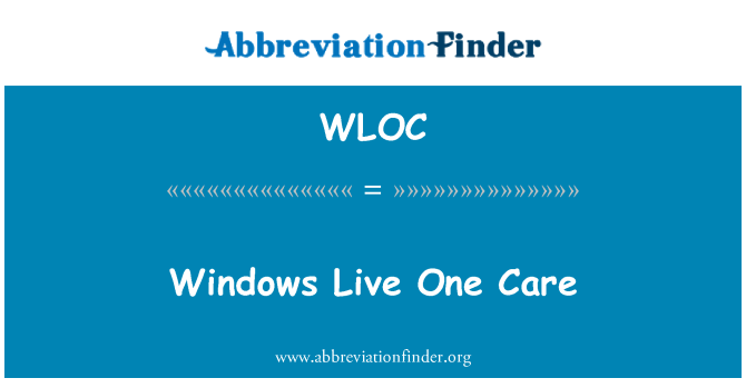 WLOC: Windows Live un gofal