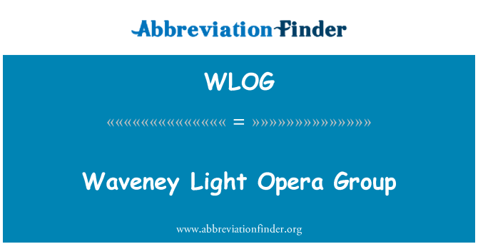 WLOG: Waveney cahaya Opera Group