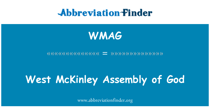 WMAG: Rietumu McKinley asamblejas Dievs