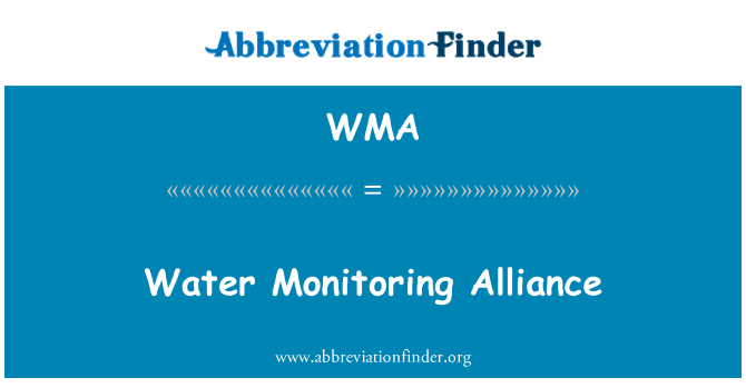 WMA: Water controle Alliantie