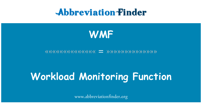 WMF: La Surveillance fonksyon