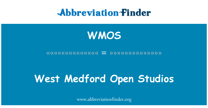 WMOS: Studio-studio terbuka Medford Barat