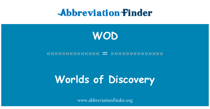 WOD: Světy Discovery