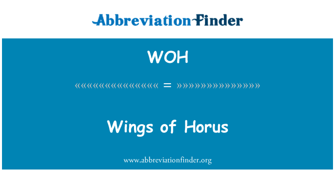 WOH: Sparnus Horo akis