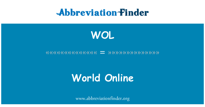 WOL: オンラインの世界
