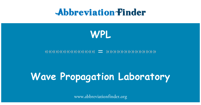 WPL: Laboratorij za razmnoževanje val