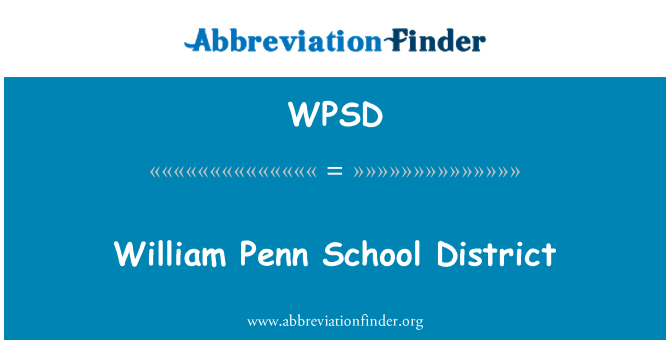 WPSD: William Penn distri lekòl