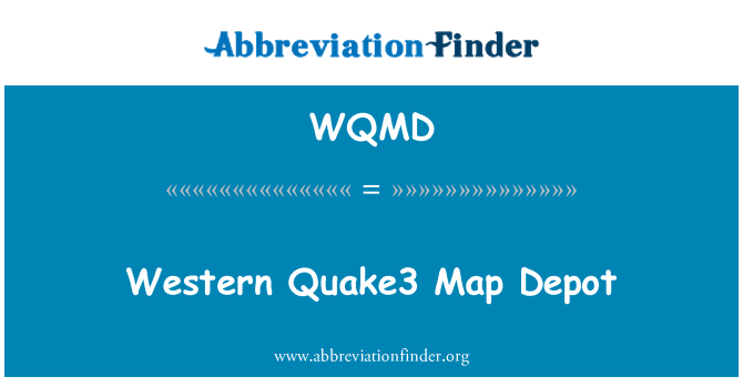 WQMD: Batı Quake3 harita depo