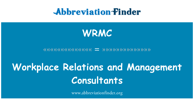 WRMC: محل کار روابط و مشاوران مدیریت