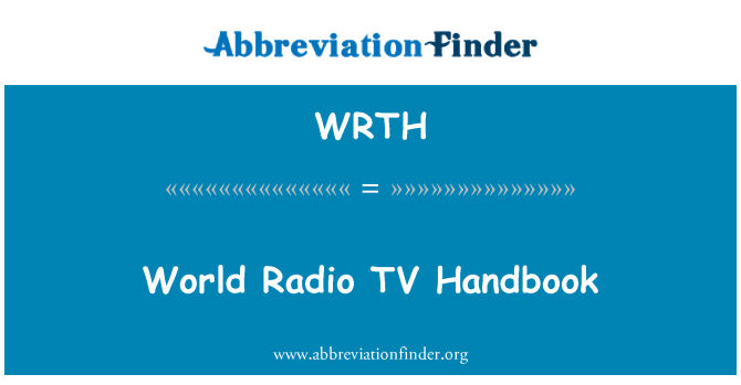 WRTH: World Radio TV håndbog