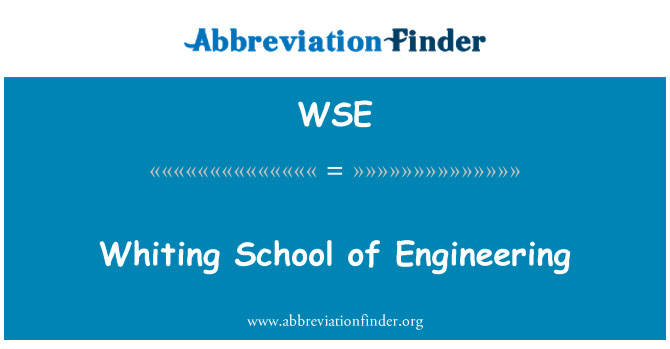 WSE: Whiting sekolah teknik