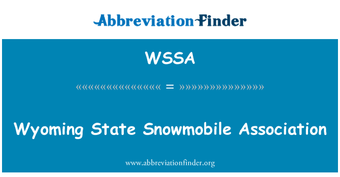 WSSA: Státu Wyoming skútr asociace