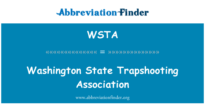 WSTA: Associação de Trapshooting do estado de Washington