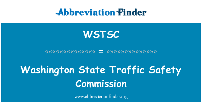 WSTSC: Commissione di sicurezza di traffico Washington State