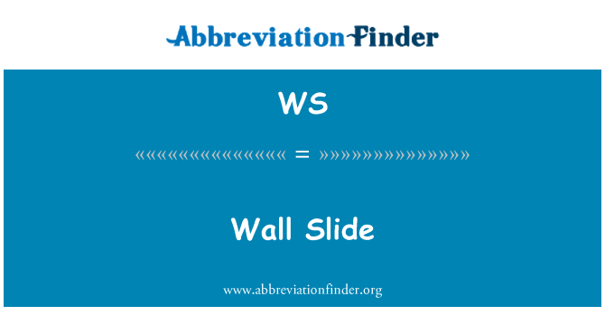 WS: Wall Slide