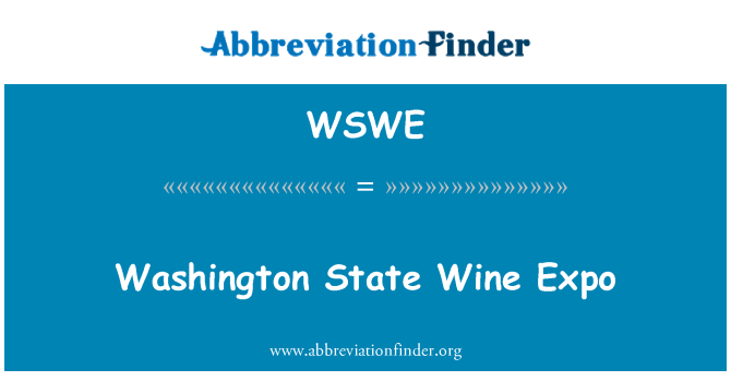 WSWE: Washington State vin Expo