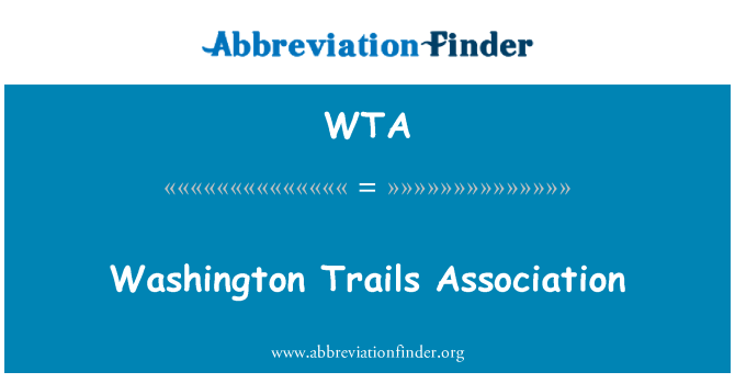 WTA: Washington stier Association