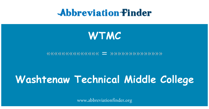 WTMC: Washtenaw technické střední školy