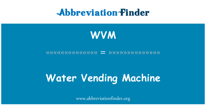 WVM: Magna ta ' Vending ilma