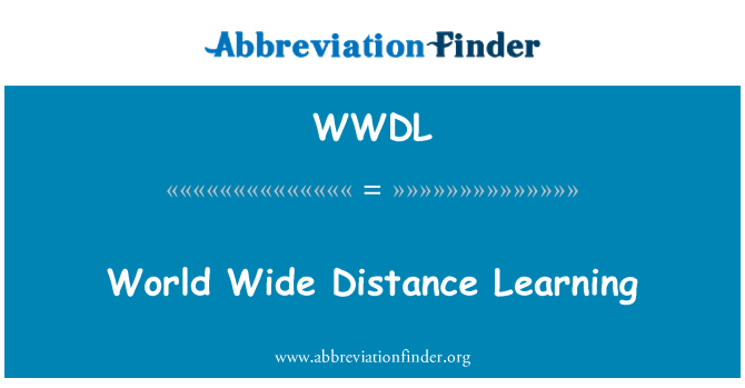 WWDL: World Wide Distance Learning