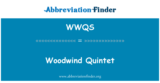 WWQS: Quintet de vent