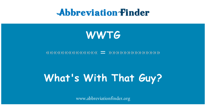 WWTG: Dak li huwa b ' dan Guy?