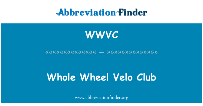 WWVC: Цяло колело Velo Club
