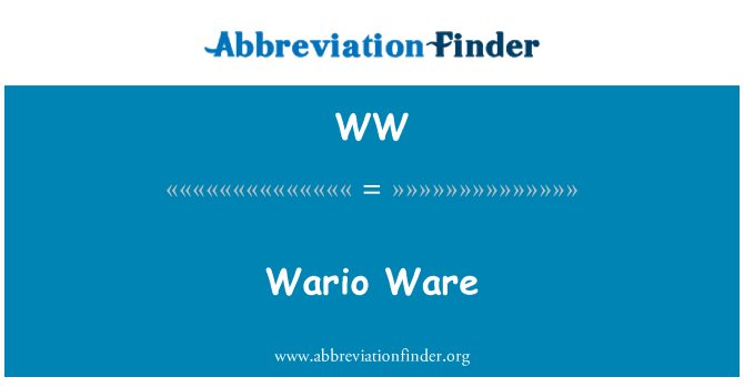 WW: Wario Ware