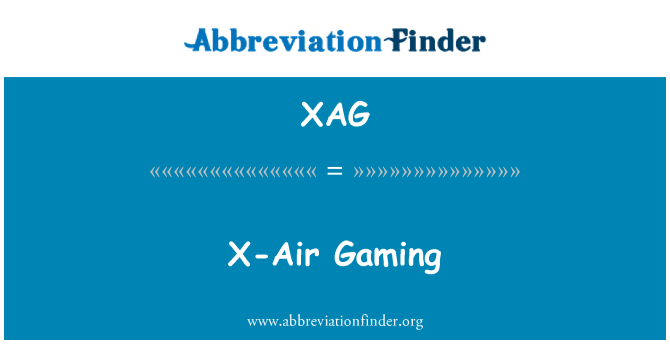 XAG: X 航空ゲーム