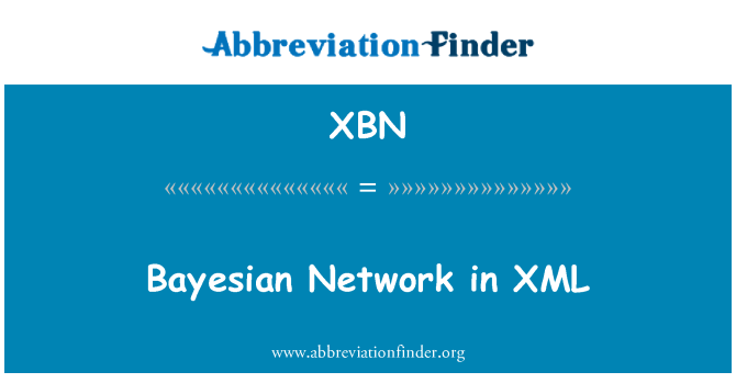 XBN: XML में Bayesian नेटवर्क