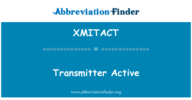XMITACT: Transmetè aktif