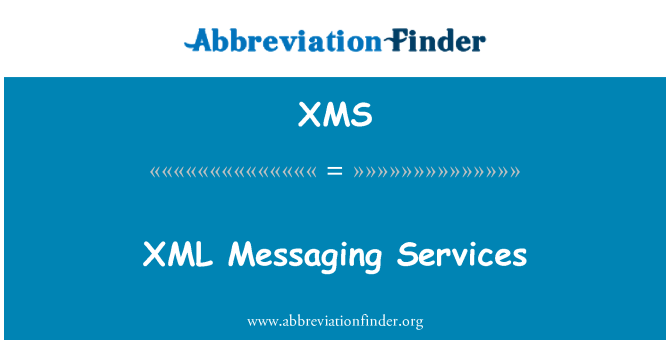 XMS: XML meldingstjenester