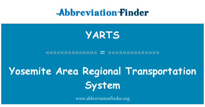 YARTS: Yosemite området Regional transportsystem