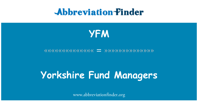 YFM: Administratè fon Yorkshire
