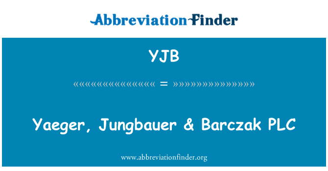 YJB: Yaeger, Jungbauer & Barczak PLC