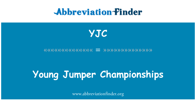 YJC: 年輕人跳錦標賽