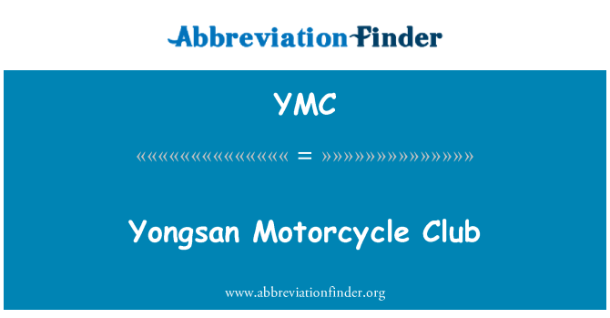 YMC: Клуб мотоциклистов Енсан