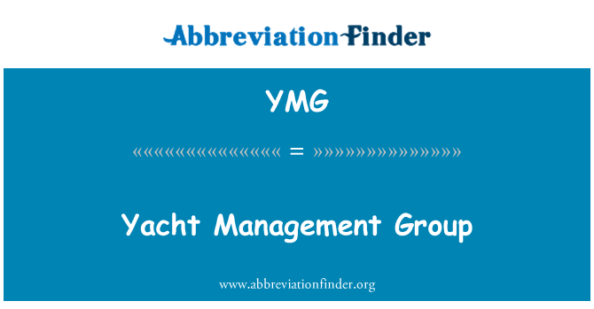 YMG: Gwoup Gestion yatch