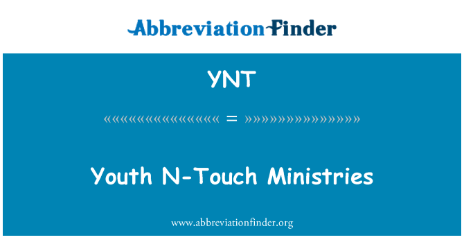 YNT: Joventut N Tacte ministeris